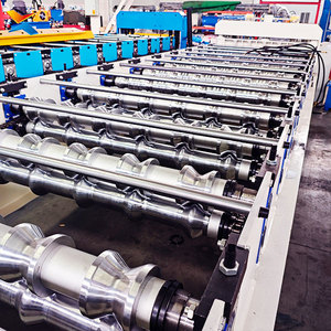 Machine de formage de tuiles de toit en acier trapézoïdal Xinnuo CE TR4, haute vitesse, contrôlée par PLC, 1200 mm - Product Image 5