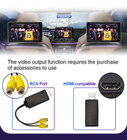 Adaptor Output Video Meihua USB ke CVBS 2 Output CVBS RCA Pemutar Multimedia Android TV Kabel USB 5V DC Kombinasi Radio Mobil DVD