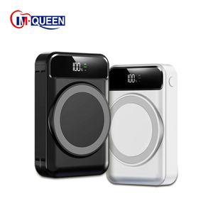 Mini Banco de Energía Inalámbrico Magnético de Carga Rápida con Cables, Batería Externa PD22.5W de 5000 mAh/10000 mAh, Tipo C - Product Image 1