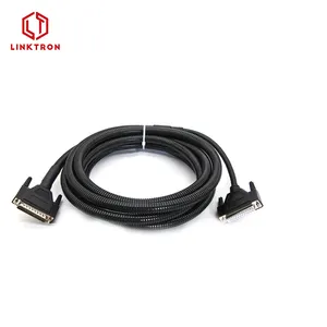 DSUB DB25 Pin Kabel Sinyal Luar Ruangan Pria Wanita Anti-pengerat Anti Debu Kabel Db25 Rs232 Perempuan Ke Db 25 Laki-laki Seri Db9 Ke Db25