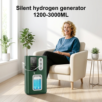 Generator Hidrogen untuk Salon Spa 1800ml Pembuat Air Kaya Hidrogen Hemat Energi Tenang Elektrolisis SPE PEM