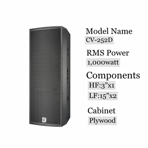 <b>Portable</b> Professional Audio Loudspeakers Full Range Speaker CV-252D Audio Speakers CV-252D - Product Image 2