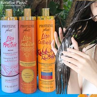 Pabrik Protein Keratin OEM Label Pribadi Perawatan Keratin Pelurusan Rambut Penghalus Keratin Produk Rambut Protein Brasil