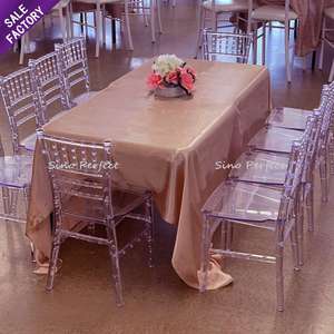 Sillas Chiavari Transparentes Apilables de Acrílico para Fiestas y Eventos Infantiles, Venta Directa de Fábrica - Product Image 1