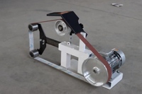 Machine de meulage et de polissage multifonctionnelle économique de 1,5 kW, finisseur de surface multifonction pour métal, bois, aluminium