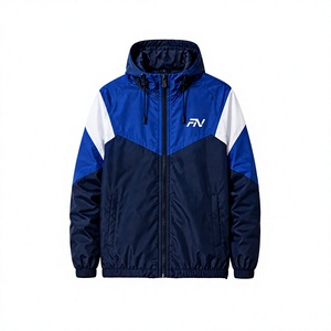 Veste coupe-vent à capuche unisexe de haute qualité pour adultes, été, extérieur, 100% polyester, vente chaude, vestes confortables, prix bas - Product Image 1