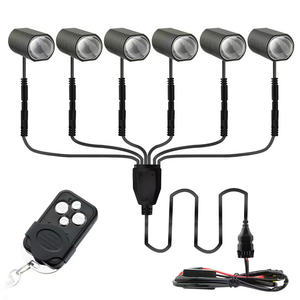 תאורת גריל קדמית <span class=keywords><strong>LED</strong></span> איכותית ועמידה למים, דו-גונית ענבר-לבן, תאורת גריל <span class=keywords><strong>LED</strong></span>, תאורת עזר - Product Image 6