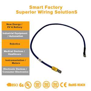 Kabel Harness Konektor Molex Pria Wanita dengan Pin PTFE untuk Panel Kontrol Mesin Industri Komputer Sepeda Motor dengan Peringkat IP65 - Product Image 3