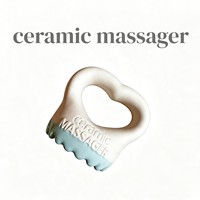 Masseur Guasha en céramique, outils en céramique Gua Sha pour le corps et le visage, outils de massage Guasha en céramique