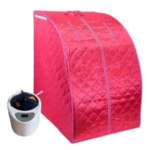 2025 santé et beauté sauna à vapeur boîte avec fenêtre sauna personnel tente poêle extérieur poêle à vapeur pliable Portable Sauna chambres - Product Image 3