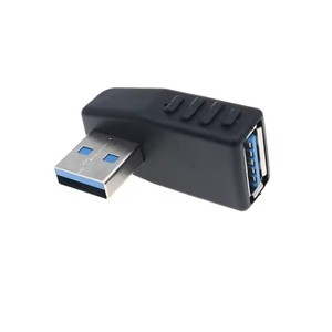 Adattatore USB 3.0 ad alta velocità 5Gbps con angolo di 90 gradi (sinistra/destra/su/giù) da USB 3.0 Tipo A Maschio a Femmina <span class=keywords><strong>M</strong></span>/F per laptop e chiavette USB - Product Image 3