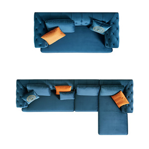 Divano ad angolo moderno di lusso in vera pelle <span class=keywords><strong>a</strong></span> forma di L con <span class=keywords><strong>divani</strong></span> componibili neri <span class=keywords><strong>a</strong></span> forma di pouf <span class=keywords><strong>per</strong></span> mobili da soggiorno - Product Image 6