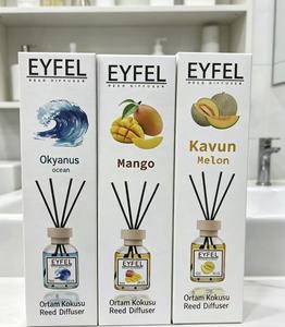 <span class=keywords><strong>EYFEL</strong></span> Flacon en verre liquide de 130 ml, parfum d'ambiance longue durée avec couleur et logo personnalisés - Product Image 1