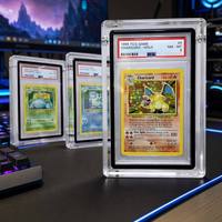 Étui de protection magnétique en acrylique pour cartes gradées BGS CGC TCG Sports Trading Cards