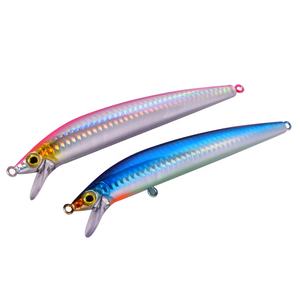 Pesca de agua salada Minnow señuelos gran <span class=keywords><strong>juego</strong></span> Minnow Señuelos de Pesca bajo cebo natación Minnow Japón Jigging señuelo accesorios de pesca - Product Image 6