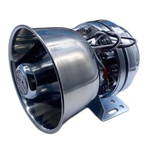 Bocina de Alarma para Auto, 200W, Acero Inoxidable, 12V, Alta Potencia, Bocina Eléctrica para Vehículo - Product Image 1