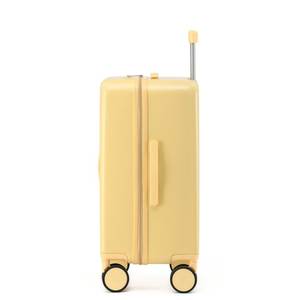 <span class=keywords><strong>Valise</strong></span> de voyage grande capacité pour femme avec nouvelles grandes roues pivotantes de 20 pouces et serrure à combinaison de 24 pouces - Product Image 3
