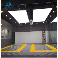 Boîte à lumière LED, film souple, boîte à lumière de plafond, logo personnalisé, taille adaptée à la peinture automobile et aux salles de peinture dans les concessionnaires automobiles 4S