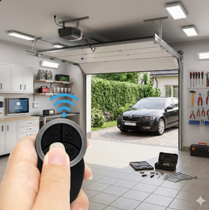 Control Remoto para Puerta de Garaje <span class=keywords><strong>TELECO</strong></span> de 2 Botones, Compatible con <span class=keywords><strong>TELECO</strong></span> TXP-433-A01 TXP-433-A02 TXP-433-A04 433.92MHz Código Variable - Product Image 3