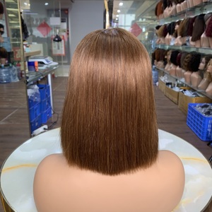 วิกผมบ๊อบ 2x6 ขนาด 8 นิ้ว น้ำหนักเบา หรูหรา ขายดีที่สุด ผมแท้เวียดนาม เบาสบาย ดับเบิ้ลดรอว์น ผมตรงแบบโบนสเตรท - Product Image 2