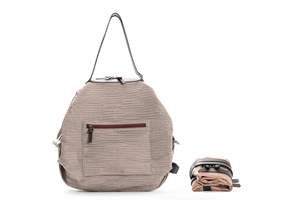 Tela de paracaídas de alto denier Cuero de grano superior Diseño plegable patentado exclusivo para marco interno para compras de viaje - Product Image 3