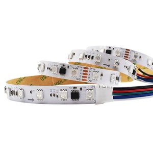 DMX512 <strong>RGB</strong> <strong>LED</strong> Strip Light DC24V 13W/M UCS512 IC 60LEDs/M 12MM PCB 10Pixels/M <strong>LED</strong> Pixel Strip Light for Indoor Decoration DJ Bar - Product Image 5