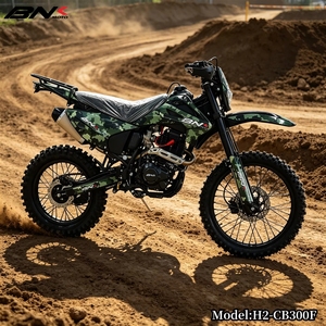 <span class=keywords><strong>Moto</strong></span> tout-terrain à essence 300cc 4 temps BNK Brushless à refroidissement par air, démarrage électrique, CB300F, 5 vitesses, Enduro Motocross, >80 km/h - Product Image 4