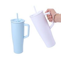 Beauchy Wholesale – Gobelet isotherme 40 oz en acier inoxydable 304, tasse de voyage à isolation sous vide avec couvercle, sans BPA