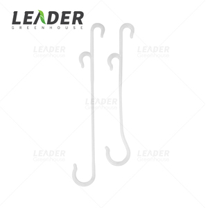 Bền Nông Nghiệp Rau Hydroponics Nhà Kính Rễ Hỗ Trợ J Móc Trắng Nhựa Clip Cho Cà Chua Tiêu Gốc - Product Image 2