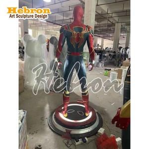 Figura de acción de <span class=keywords><strong>Marvel</strong></span> <span class=keywords><strong>Legends</strong></span>, estatua de <span class=keywords><strong>Iron</strong></span> Spider-<span class=keywords><strong>Man</strong></span> de tamaño real, estatua de resina, escultura coleccionable de Spider-<span class=keywords><strong>Man</strong></span> - Product Image 2