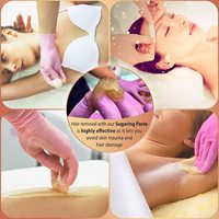 Pâte à épiler au sucre 100% naturelle pour le corps, 400g 800g, gel dépilatoire au sucre