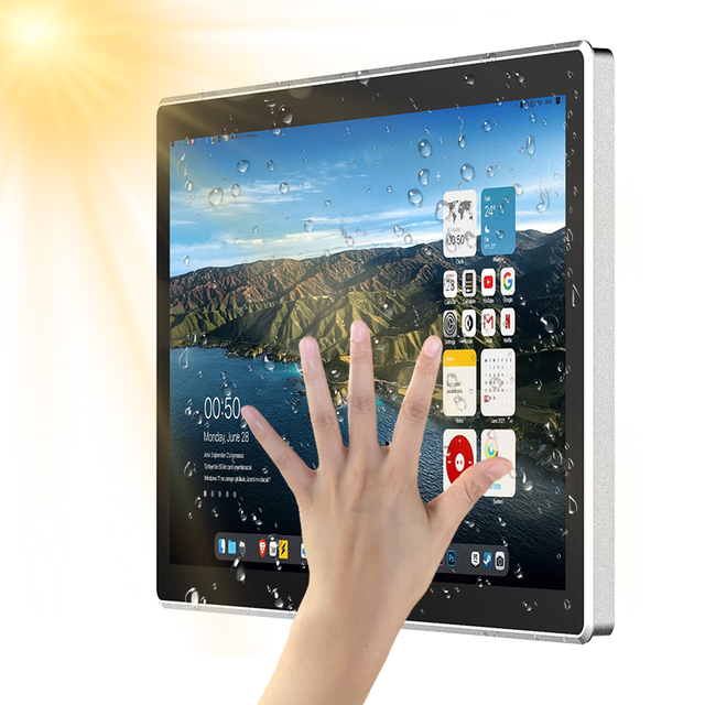 COMPT Manufacturer Touch 10.1 Inch 10 Points Capacitive PCAP Open Frame Vesa Embedded Industrial Touch Screen Monitor PC