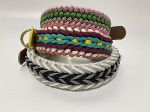 Collier pour Chien Corde <span class=keywords><strong>S</strong></span> <span class=keywords><strong>M</strong></span> L XL Paracord collier pour chien et laisse en plomb