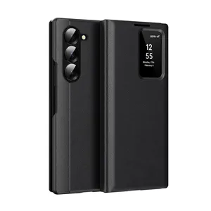 <span class=keywords><strong>Funda</strong></span> Protectora HD para S25 <span class=keywords><strong>Ultra</strong></span> con Diseño Simple, Ranura para Tarjetas, Ventana <span class=keywords><strong>Inteligente</strong></span> y Protección Antihuellas - Product Image 1