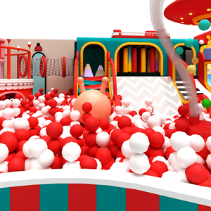 Structures de jeux intérieures personnalisées Aoleao, jouets spéciaux, piscines à balles, toboggans, trampolines, garantie de 12 mois, capacité supérieure à 500 kg pour la famille - Product Image 2