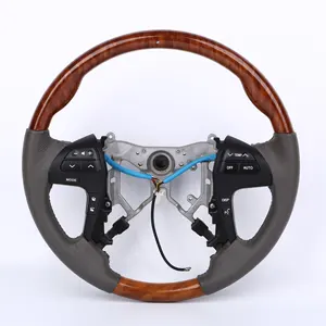 High quality for 2006-2013 for Toyota camry innova Mahogany color steering wheel