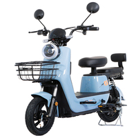 Bicicleta Eléctrica Urbana y de Carretera para Adultos, 350W 500W 48V 15AH 16AH 20AH 24AH, Bicicleta Eléctrica de 2 Plazas