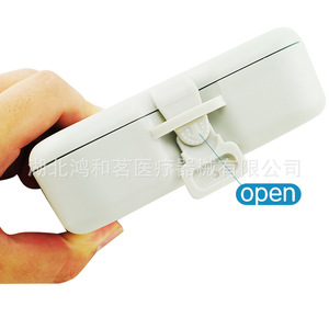Dental <b>Plastic</b> Denture Box With <b>Mirror</b> For Home And Commercial Use <b>Plastic</b> Material Part Number 12300 - Product Image 4