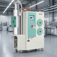 Séchoir de déshumidification compact 3 en 1 à rotor en nid d'abeille pour plastique PET/TPU/PA/PMMA/PBT granulés de résine