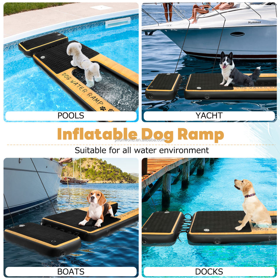 Portable Inflatable Boat Ramp - Fun and Safety on Water