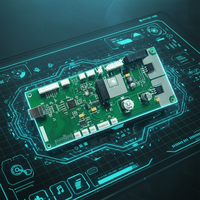Services de fabrication de circuits imprimés FR-4 pour prototypes OEM d'électronique grand public, épaisseur de cuivre personnalisée, finition HASL/ENIG/OSP