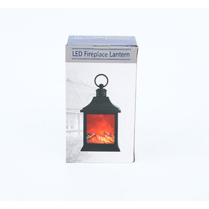 Lanterne de cheminée à flamme simulée LED, décoration de table, lumière blanche chaude, intérieur de villa - Product Image 4