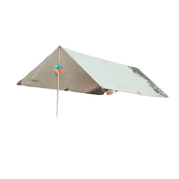 Tente de bâche polyvalente et adaptable, tente d'extérieur multi-usages pour pique-nique, plage, camping en voiture, protection solaire, coupe-vent