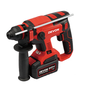 Kits combinés sans fil Devon 20V 4.0/5.0/8.0Ah avec moteur CC sans balais et clé électrique - Product Image 3