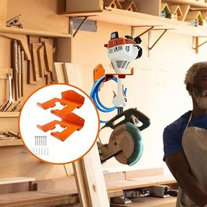 Best Wall Mount Hanging Mobile Utility Yard Equipment Garage <b>Tool</b> Organizer Garden Power <b>Tool</b> Hanger Garage Wall Storage <b>Hooks</b> - Product Image 4