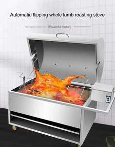 Horno de pollo asado comercial de alta calidad Horno de asador de pollo de rotación completamente automático <span class=keywords><strong>a</strong></span> gas - Product Image 6