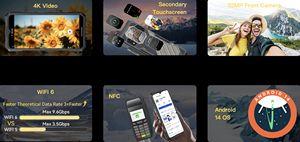 Nouveau téléphone robuste <span class=keywords><strong>Cubot</strong></span> Kingkong X 5G 2024, 16 Go + 256 Go, Android 14, double SIM, antichoc, <span class=keywords><strong>prix</strong></span> de gros bas - Product Image 5