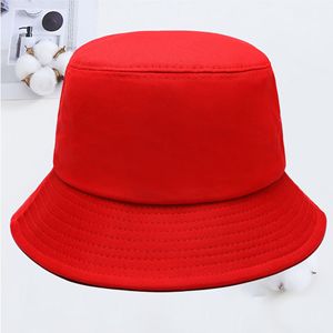 Custom Logo Summer Bucket Hat Pure Cotton Breathable Unisex Sun Protection Fisherman Hat Outdoor Casual Style - Product Image 2