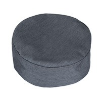 Gorro de Chef Estilo Japonés/Coreano 100% Algodón, Gorro de Trabajo para Cocina de Hotel, Transpirable, Unisex, con Logotipo Personalizado, para las Cuatro Estaciones