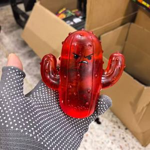 Juguete Antiestrés de Cactus Realista en Miniatura, Divertido Juguete para Aliviar el Estrés, Premio para el Aula, Recuerdos para Fiestas, Regalos para Fiestas de Navidad - Product Image 2